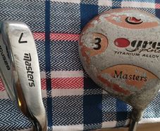 Junior Masters Golf Wood 3 & Iron 7