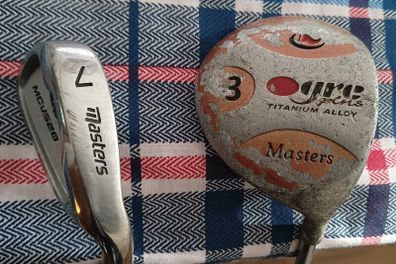 Junior Masters Golf Wood 3 & Iron 7
