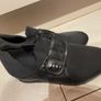 DKNY Black Raina Slip On Wedge Sneakers women's shoes size 39 Image 8