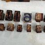 40 vintage printing stamps Image 3