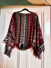 Luxury Etro Designer Poncho - One Size Fits All.