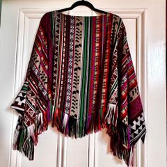 Luxury Etro Designer Poncho