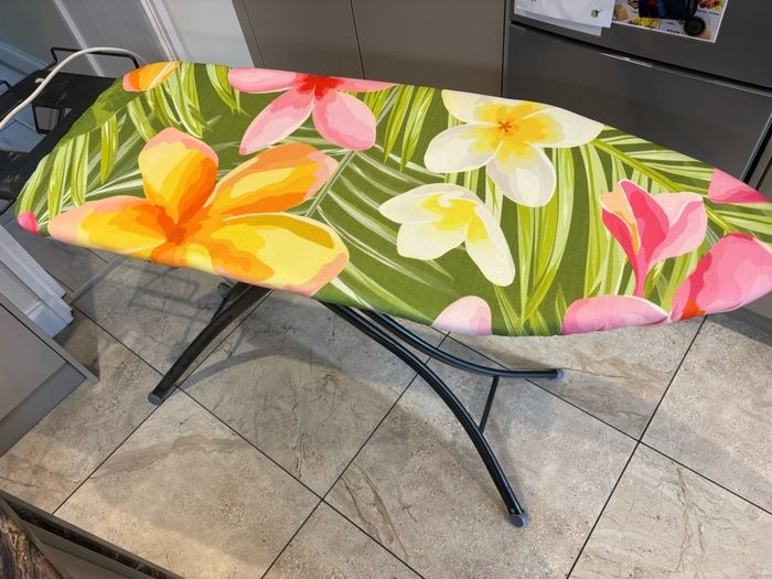 XL Ironing Board with socket and plug