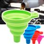 Car Funnel Engine Collapsible Silicone For Gasoline Oil Fuel Petrol Diesel DIY Image 3