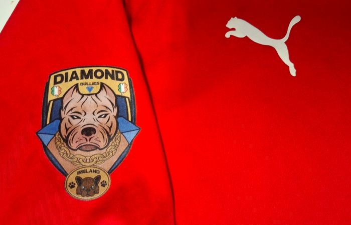 Tolka Rovers Match Worn Official Puma Football Jersey (Adult XL) FREE POST