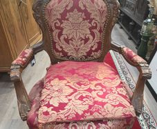 Vintage Spanish Armchair with Cushion