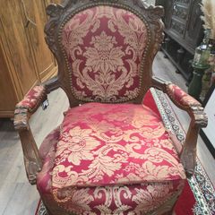 Vintage Spanish Armchair with Cushion