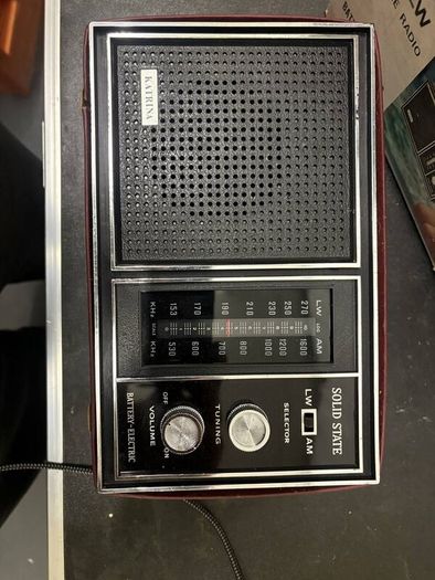 Vintage Boxed Katrina AM LW Transistor Radio