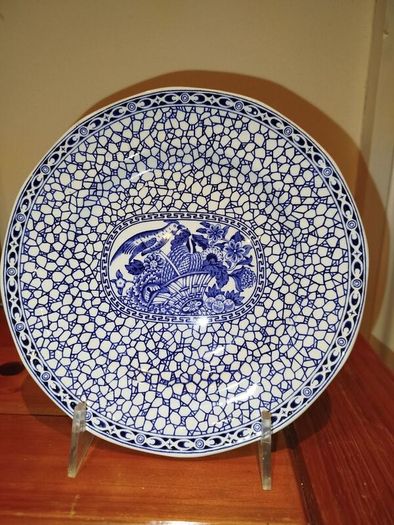 William Adams Chinese bird pattern plates