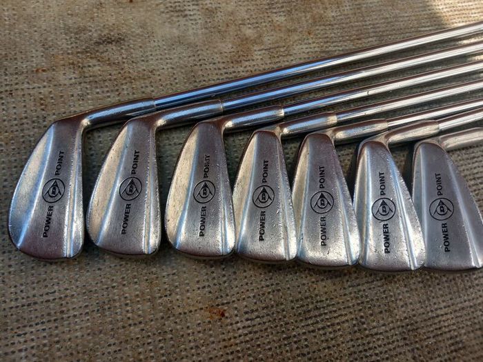 Dunlop golf irons. Right handed clubs