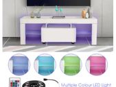 BRAND NEW Modern TV Cabinet Unit Entertainment Stand with LED Strip Remote Control Home Decor TV Table Stand
