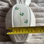 Belleek Ireland Shamrock Trellis Vase 8" (Parian China) Image 9