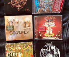 Sepultura, Soulfly, Doom, Sabbat, Ministry CDs