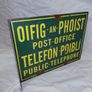 Vintage Style  Post-Office /Telephone Metal Sign Image 2