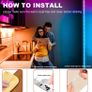 Led Strip Light, 10m Led Light Strips with 44-Keys Remote, Flexible 5050 RGB Colour Changing Led Lights for Bedroom,Party (FREE POSTAGE) Image 5