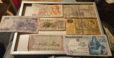 Bundle of Vintage Bank Notes