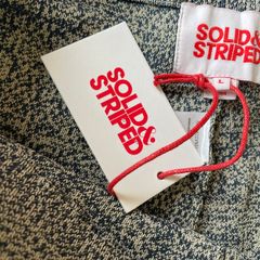Solid & Striped Knit Shorts - New with Tags -Size L