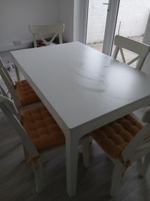 IKEA extendable table and chairs