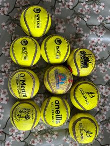 GAA, Sloitar, 10 in total, all size 5