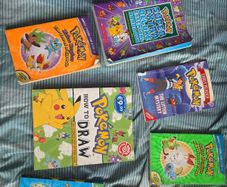 Pokemon & Captain underpants books