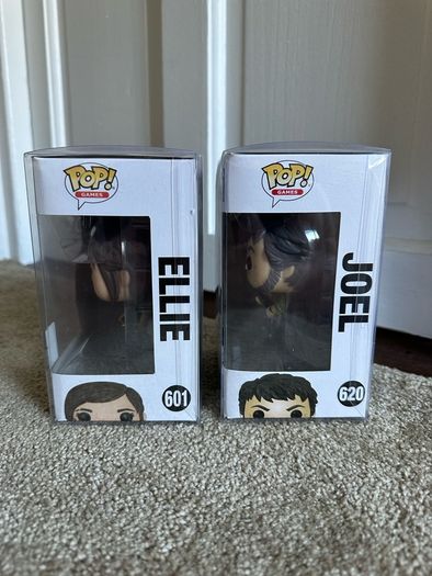 Funko Pop! The Last of Us: Ellie #601 & Joel #620