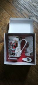 Christmas Mug ,Tea Spoon and placemat