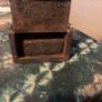 Antique coal iron free postage Image 2