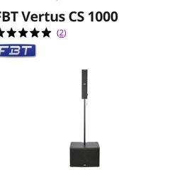 FBT Vertus CS-1000  system