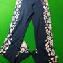 Girl's Navy Leggings Image 2