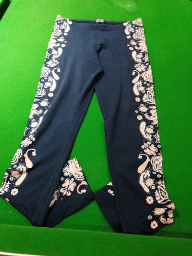 Girl's Navy Leggings