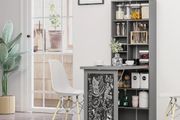 Folding Convertible Desk with Blackboard