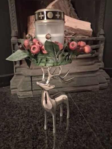 Christmas candle holder