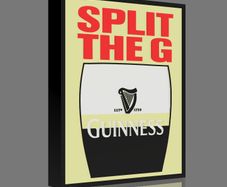 Guinness Split The G Lightbox