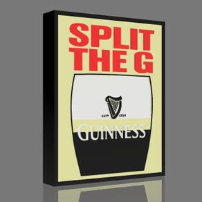 Guinness Split The G Lightbox