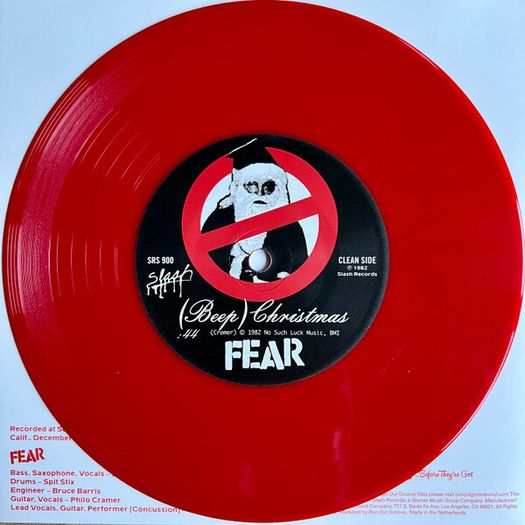 Fear - The Record (LP, Album, RSD, RE, Whi + 7", Single, RE, Red)