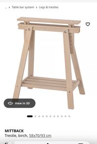 table trestle legs