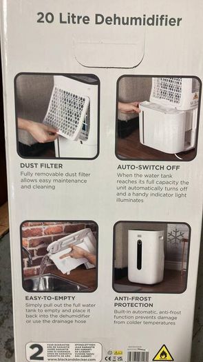 20 Litre Dehumidifier