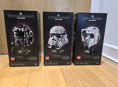 Lego Star wars Helmets 75274, 75276, 75305