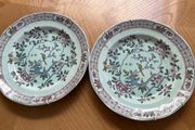 2 ADAMS English Ironstone Plates