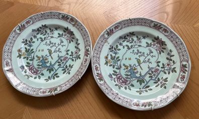 2 ADAMS English Ironstone Plates
