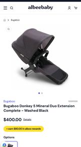 bugaboo donkey extension kit
