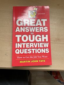 Great Answers to Tough interview questions