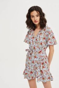 TOPSHOP Confetti Ditsy Print Tea Dress Size 6!