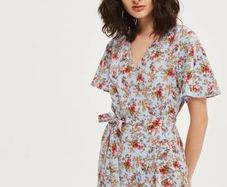 TOPSHOP Confetti Ditsy Print Tea Dress Size 6!