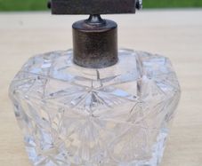 Vintage Crystal Perfume Bottle