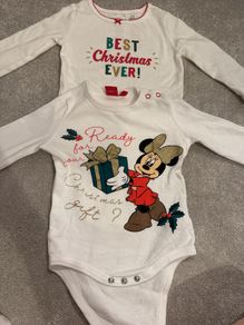 Long sleeve baby bodysuit size 9-12 m
