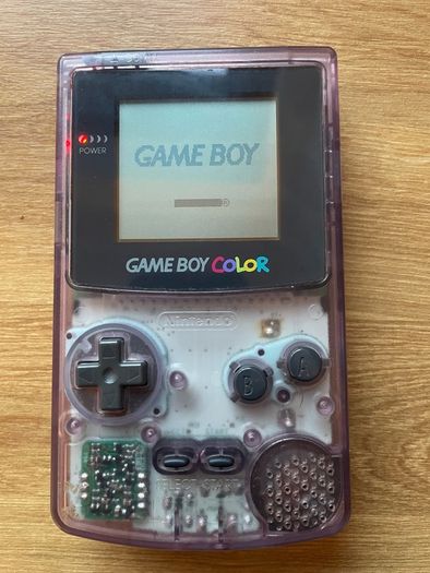Nintendo Gameboy Color CGB-001 with FlashCard 4gb micro Sd all games