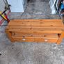 Solid Wood TV Cabinet Image 2