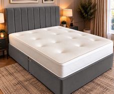 double bed and mattress