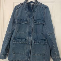 Stoosh Denim Utility Jacket - Size L